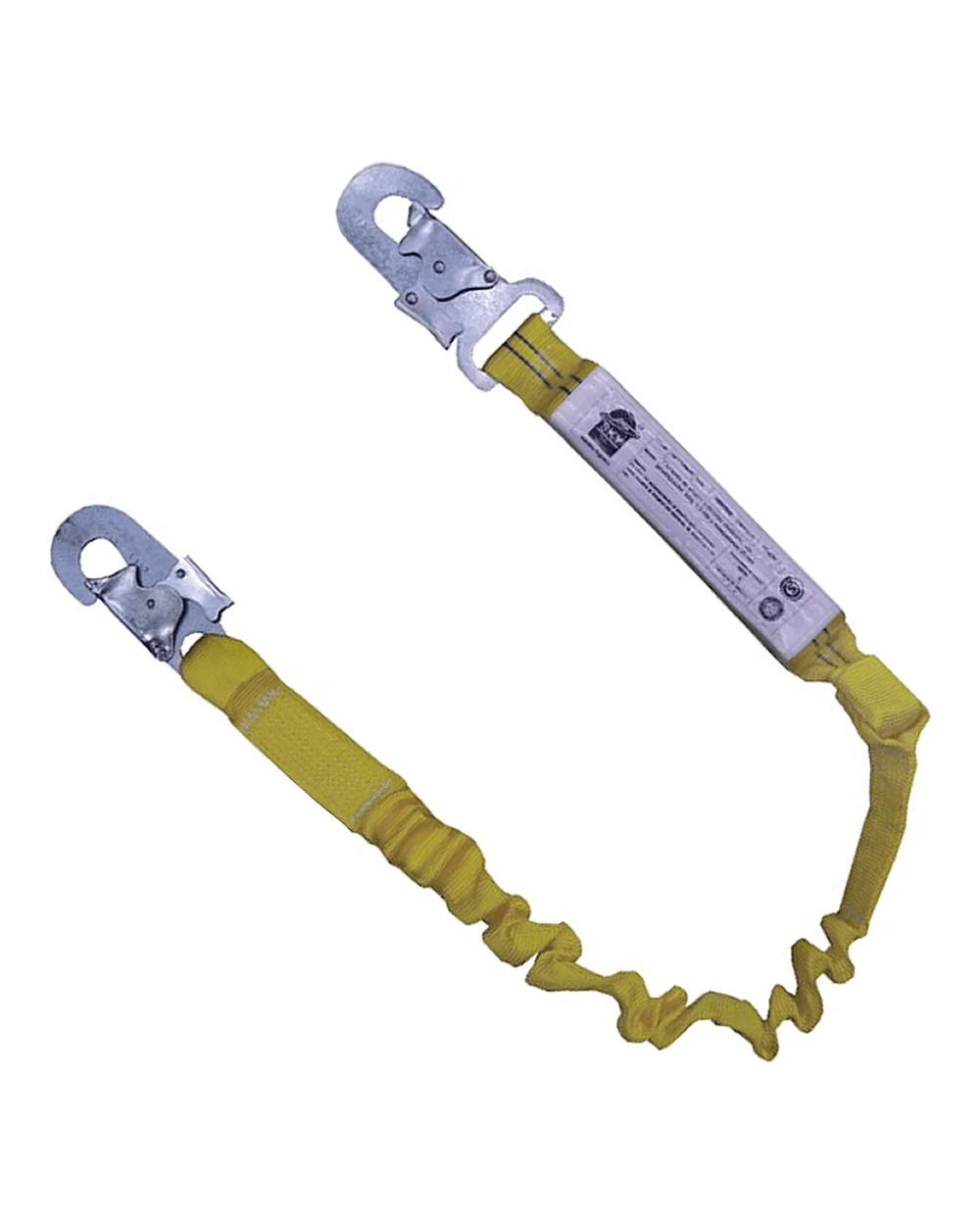 Amarre anticaídas elastizado SKY 10467E con amortiguador (1,5 m, 2 mosquetones de 18 mm)