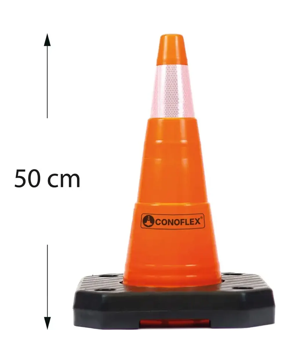 Cono Ciudad semiflexible con base 50 cm Conoflex