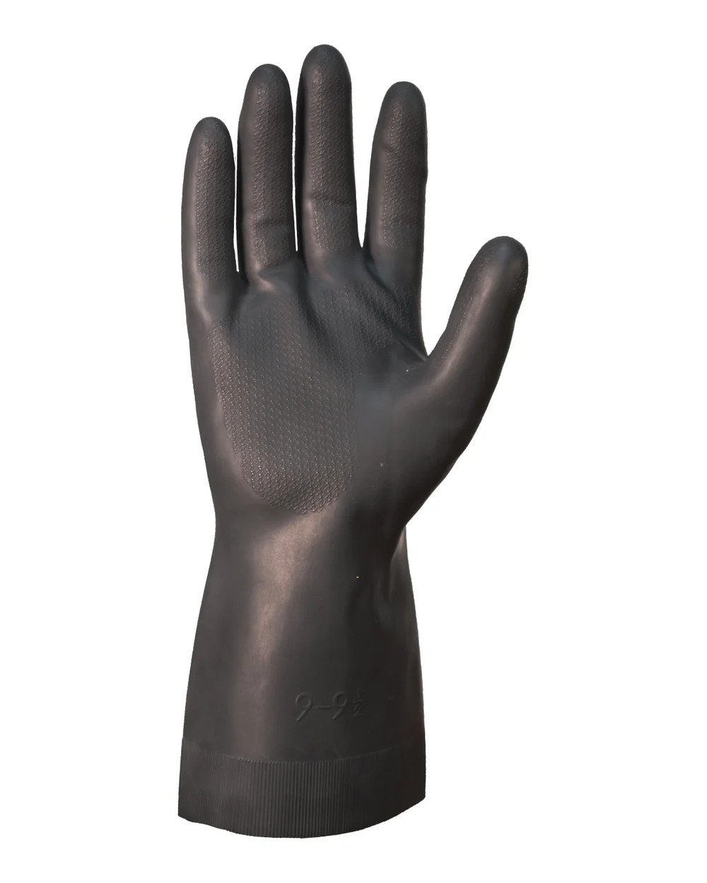 Guante de látex uso industrial negro De Pascale