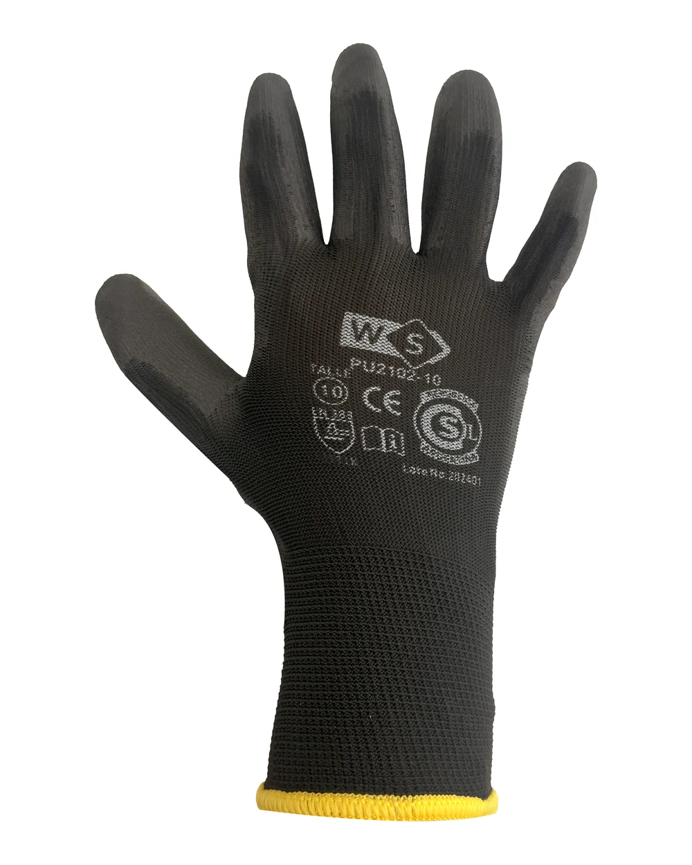 Guante de poliéster con baño de poliuretano WorkSafe PU2102