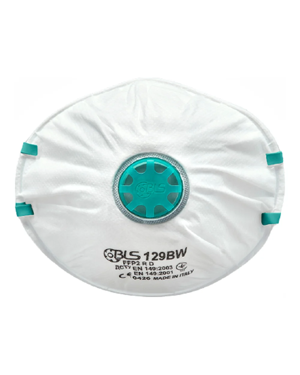 Mascarilla desechable BLS Classic 129BW FFP2 con válvula