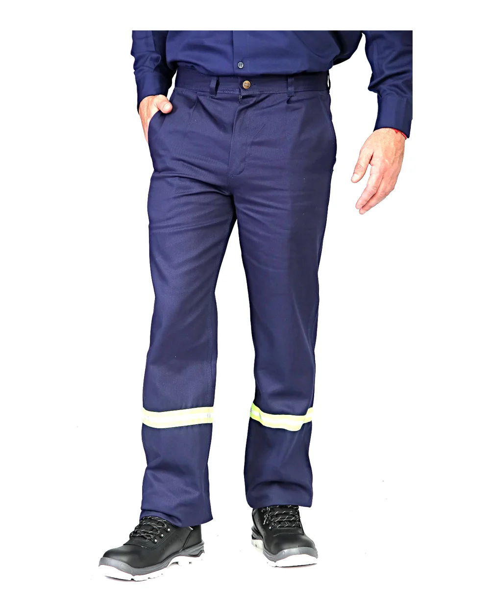 Pantalón de trabajo clásico Ombú con reflectivos